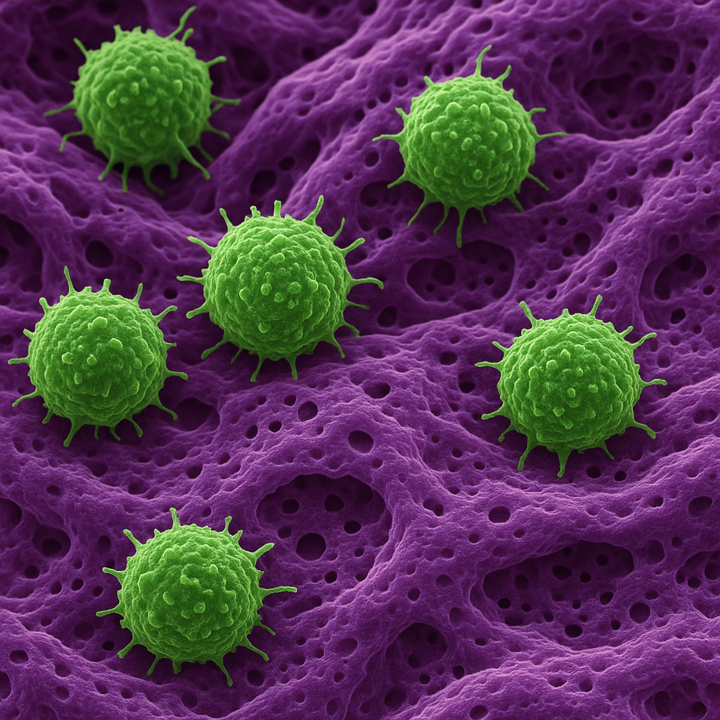 Immune cells supporting early placenta