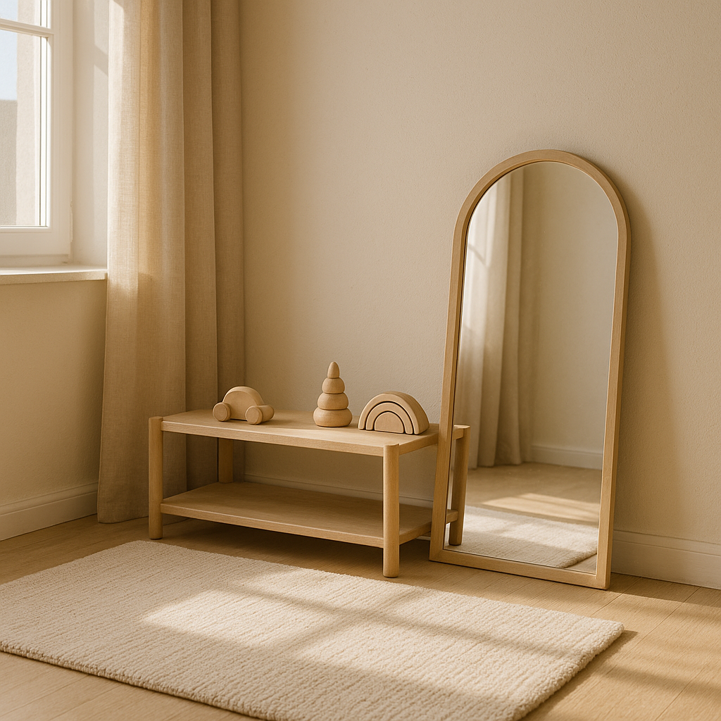 Minimalist baby yes-space