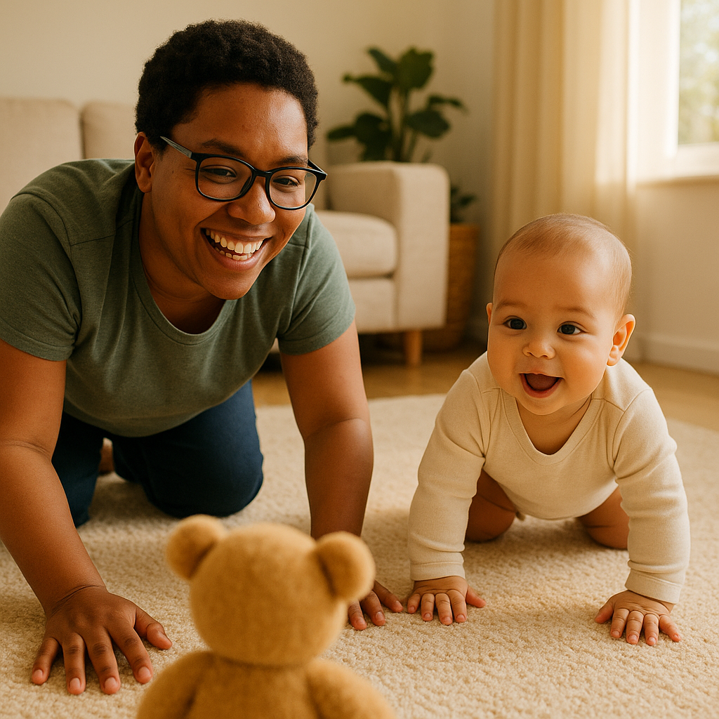 Parent modeling crawling