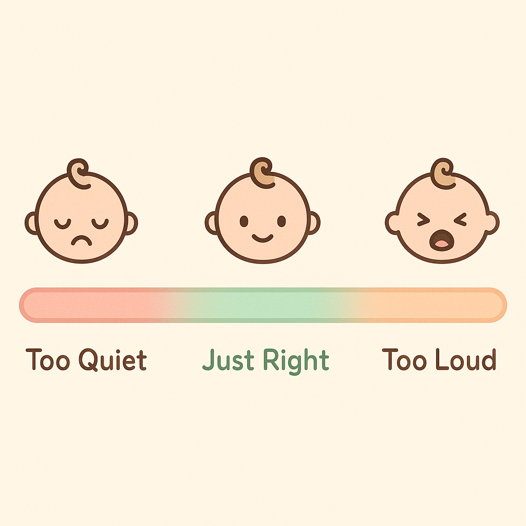Illustrated sensory spectrum gauge